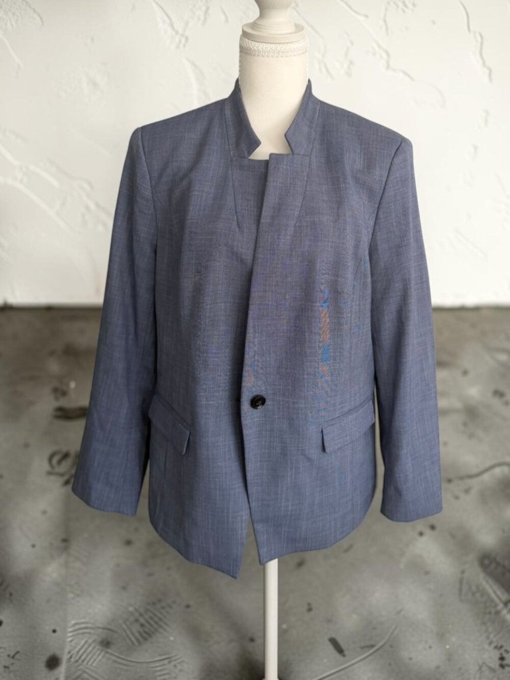 BANANA REPUBLIC Women’s Blue Blazer Jacket Size 12